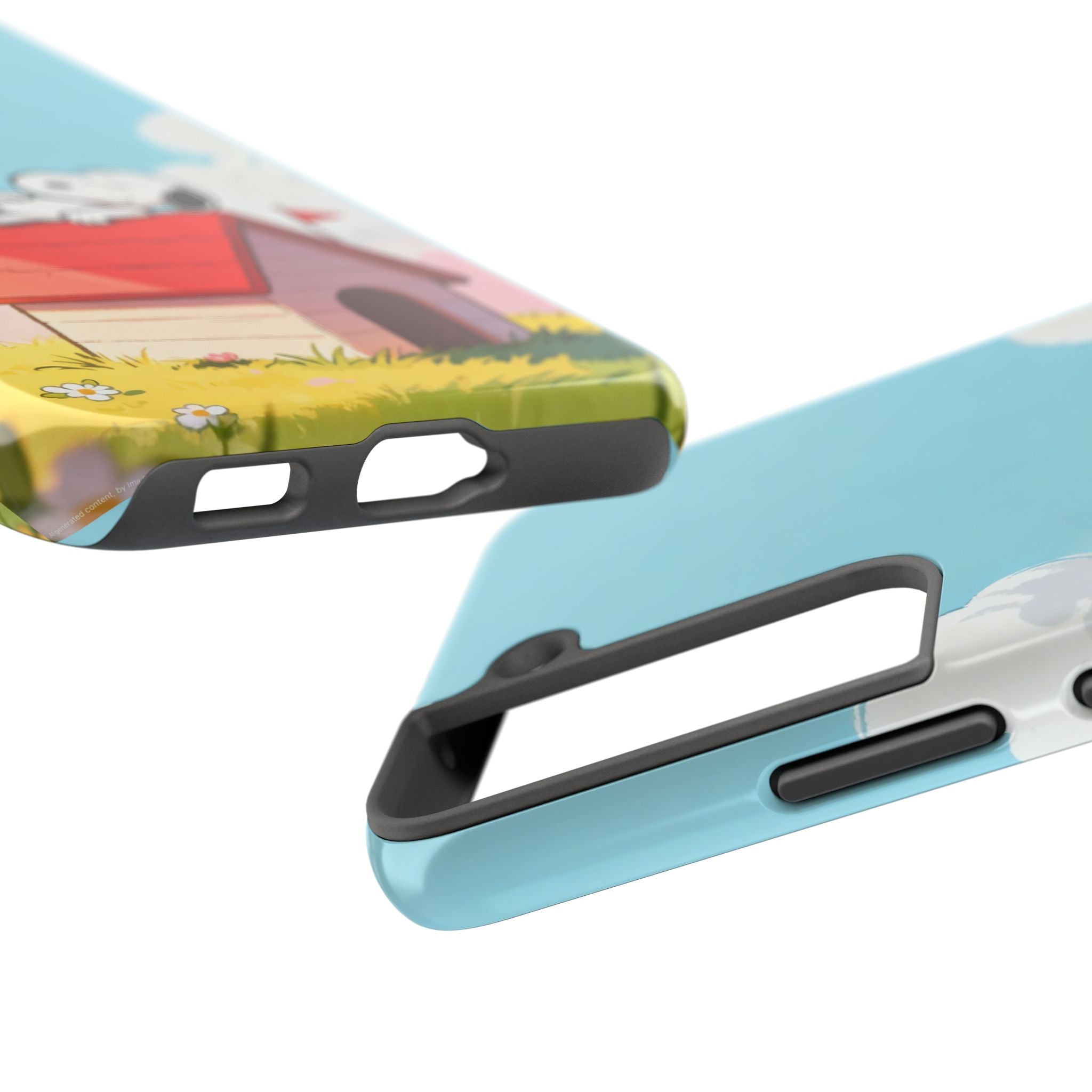 Relaxing Doghouse Phone Case