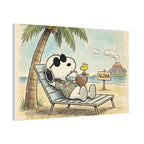 Tropical Aloha Beach Canvas