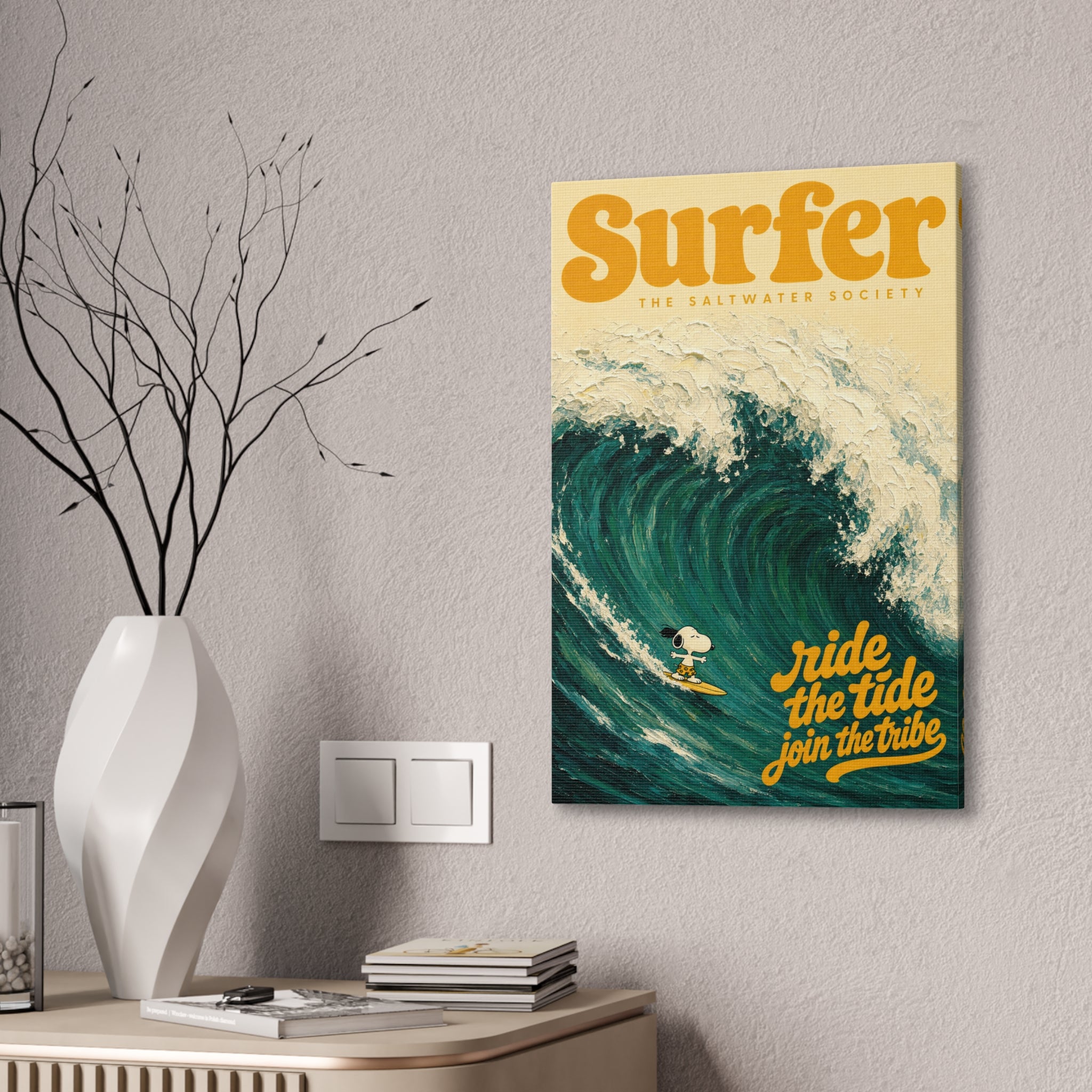 Ride The Tide Canvas
