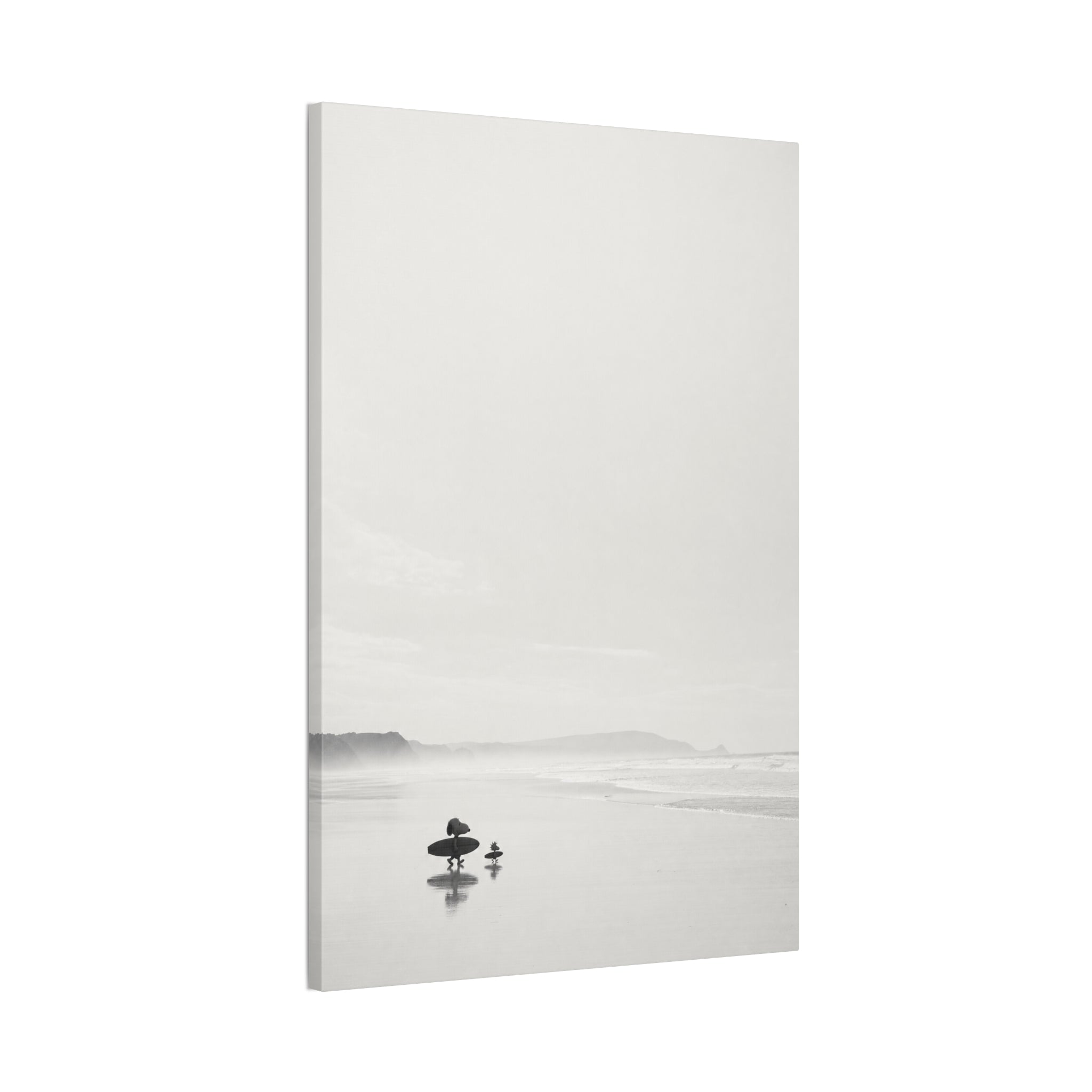 Surfer Silhouette Canvas