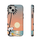 Snoopy Beach Sunset Phone Case