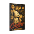 Casablanca Snoopy Lucy Canvas