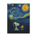 Starry Night Friends Canvas