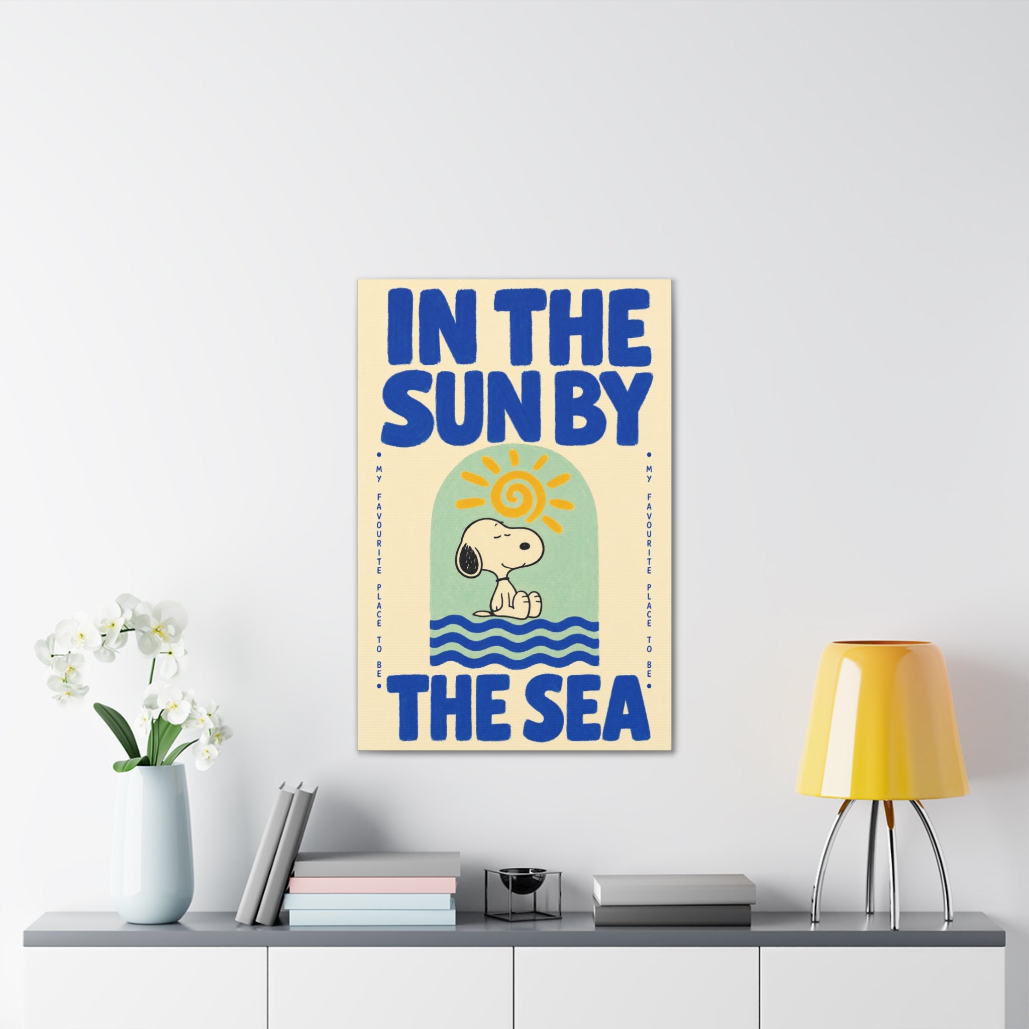 Sun By The Sea Canvas