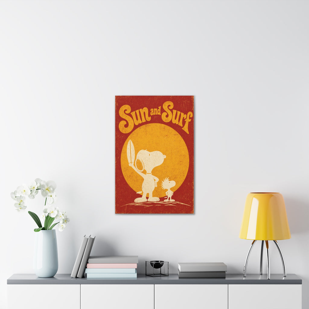 Sun And Surf Canvas