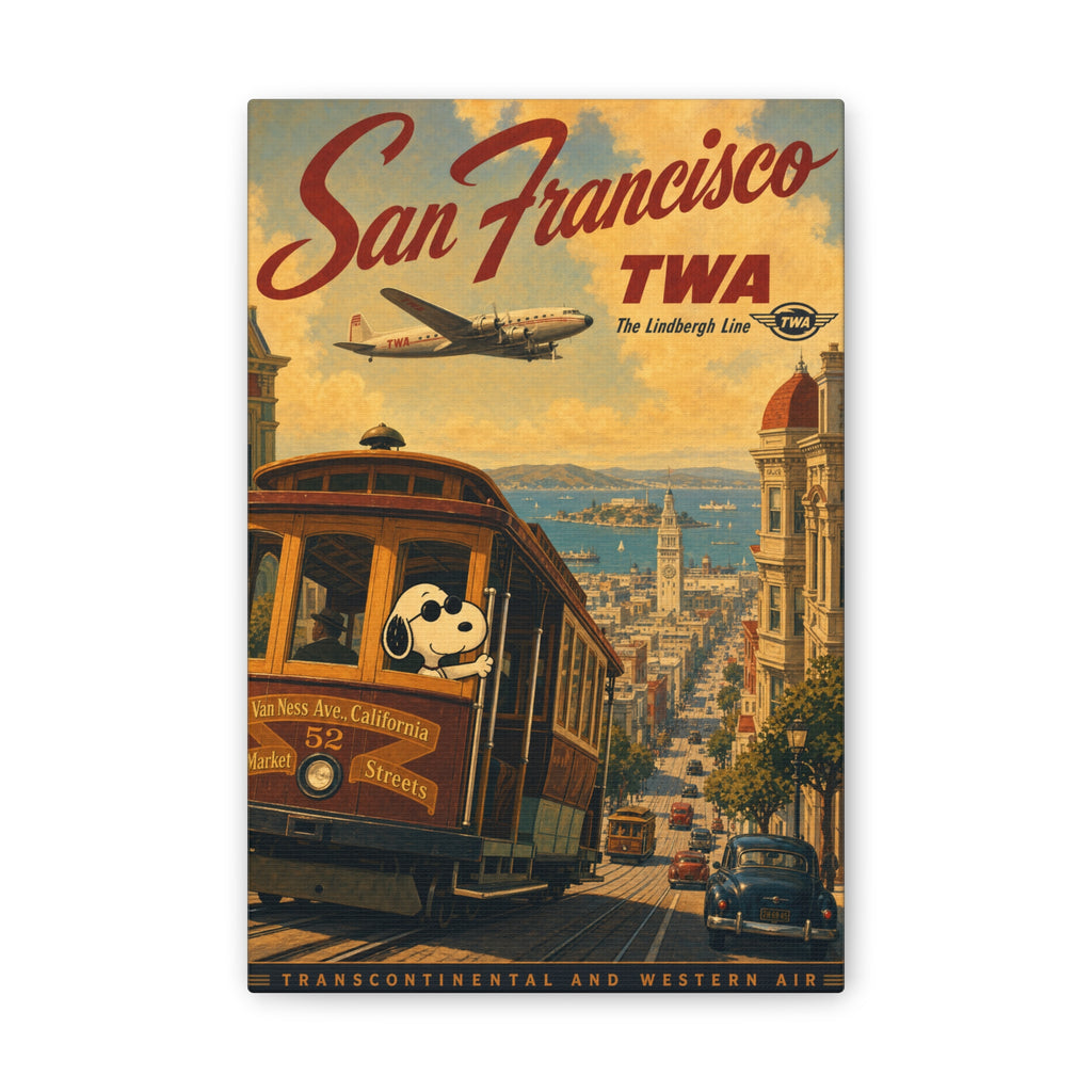 San Francisco Cable Canvas