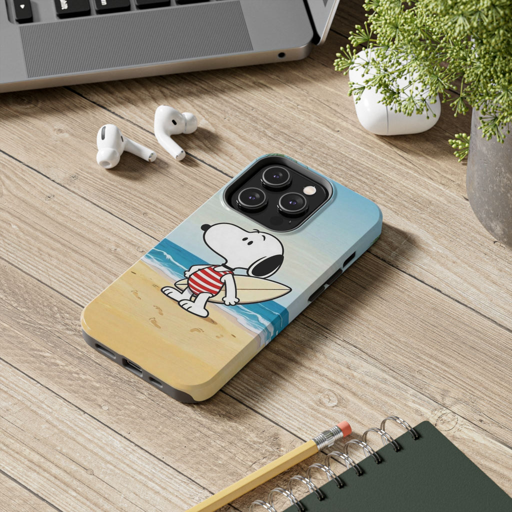 Beach Cartoon Surf Case