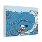Surfing Snoopy Canvas