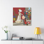 Snoopy Knight Canvas