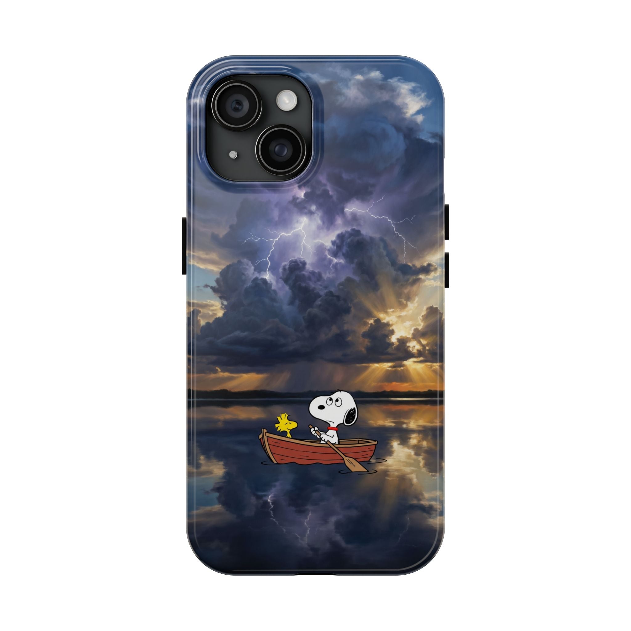 Stormy Rowboat Phone Case