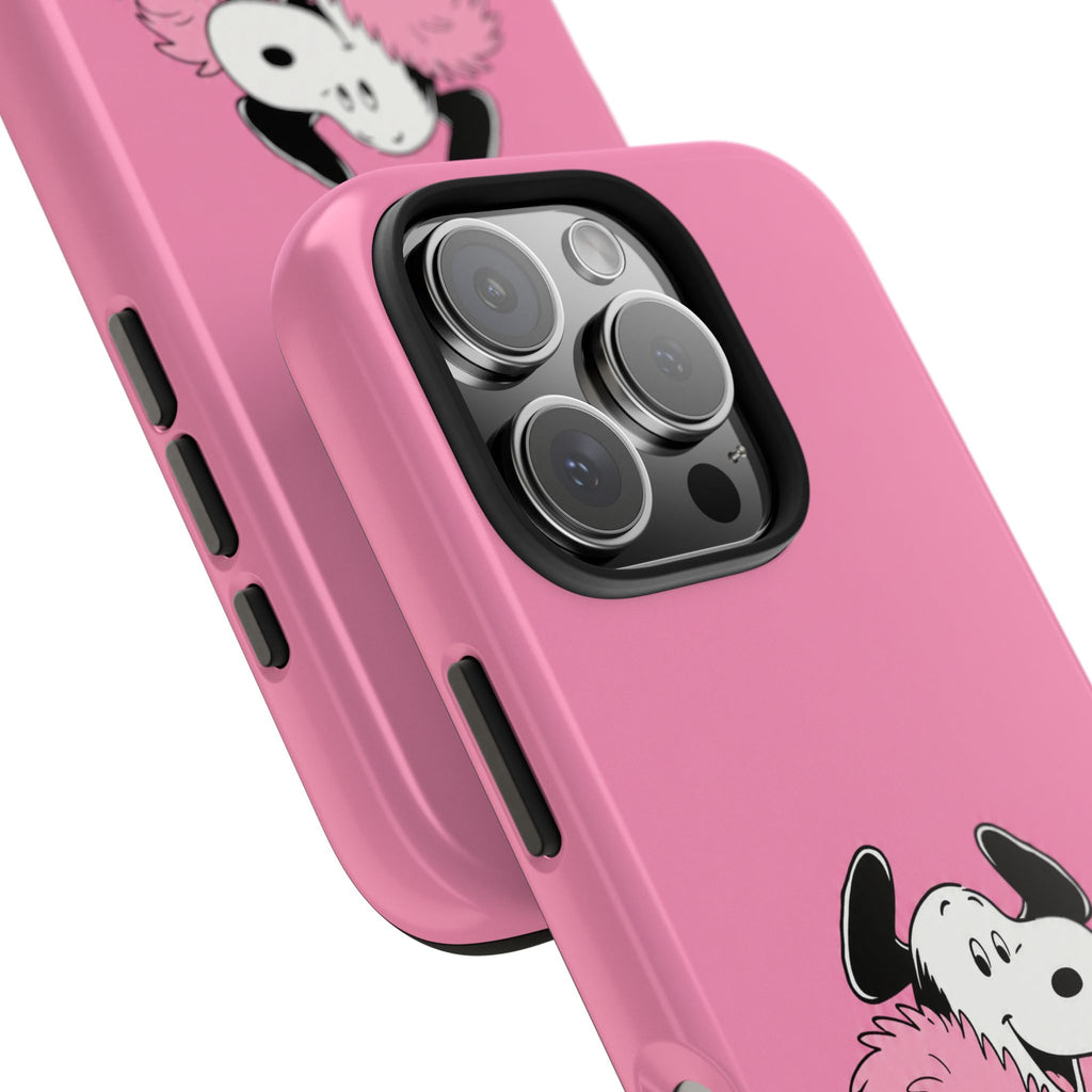 Pink Fuzzy Coat Case