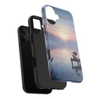 Sunset Fishing Phone Case