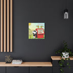 Snoopy Selfies Canvas