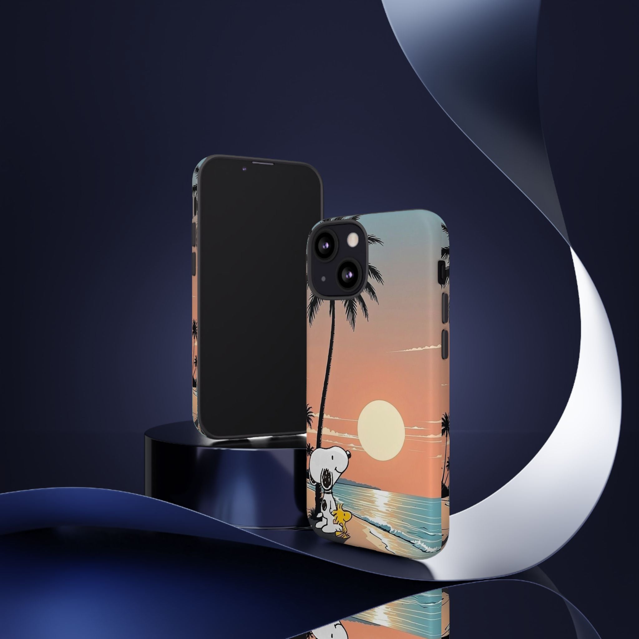 Snoopy Beach Sunset Phone Case