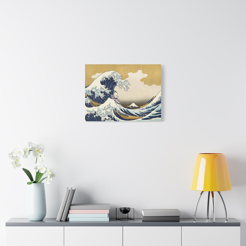 Great Wave Mashup Canvas