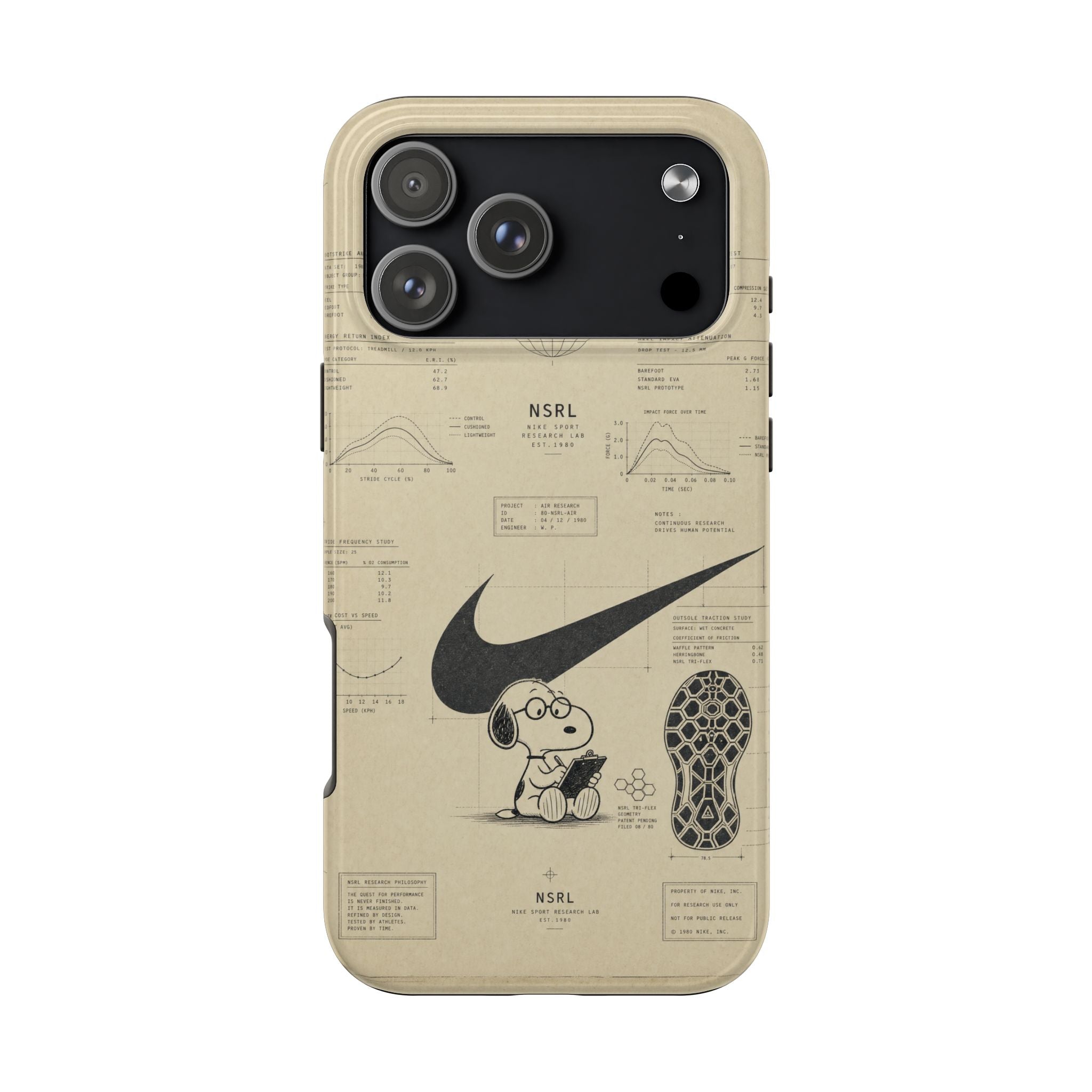 Graph Paper Phone Case