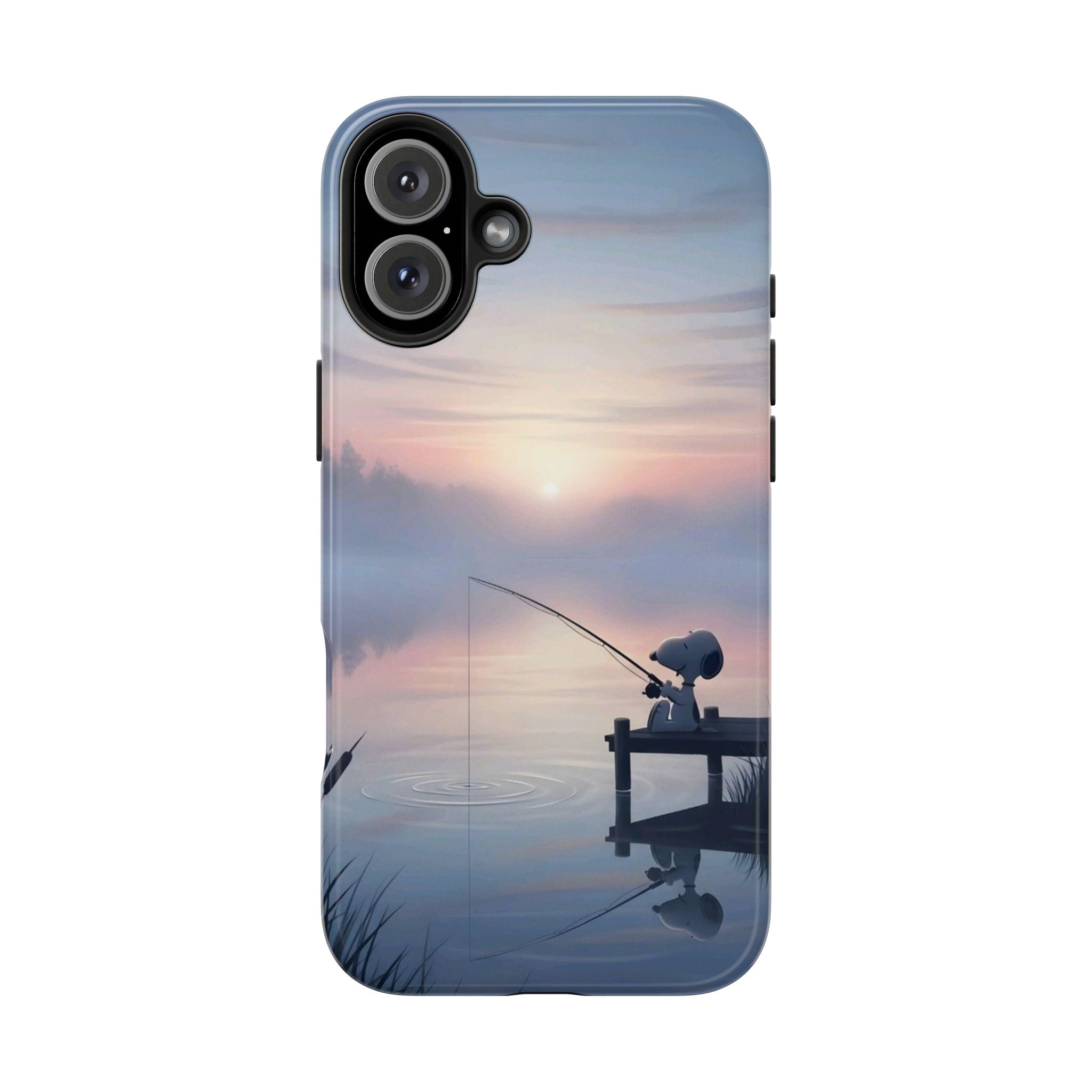 Sunset Fishing Phone Case