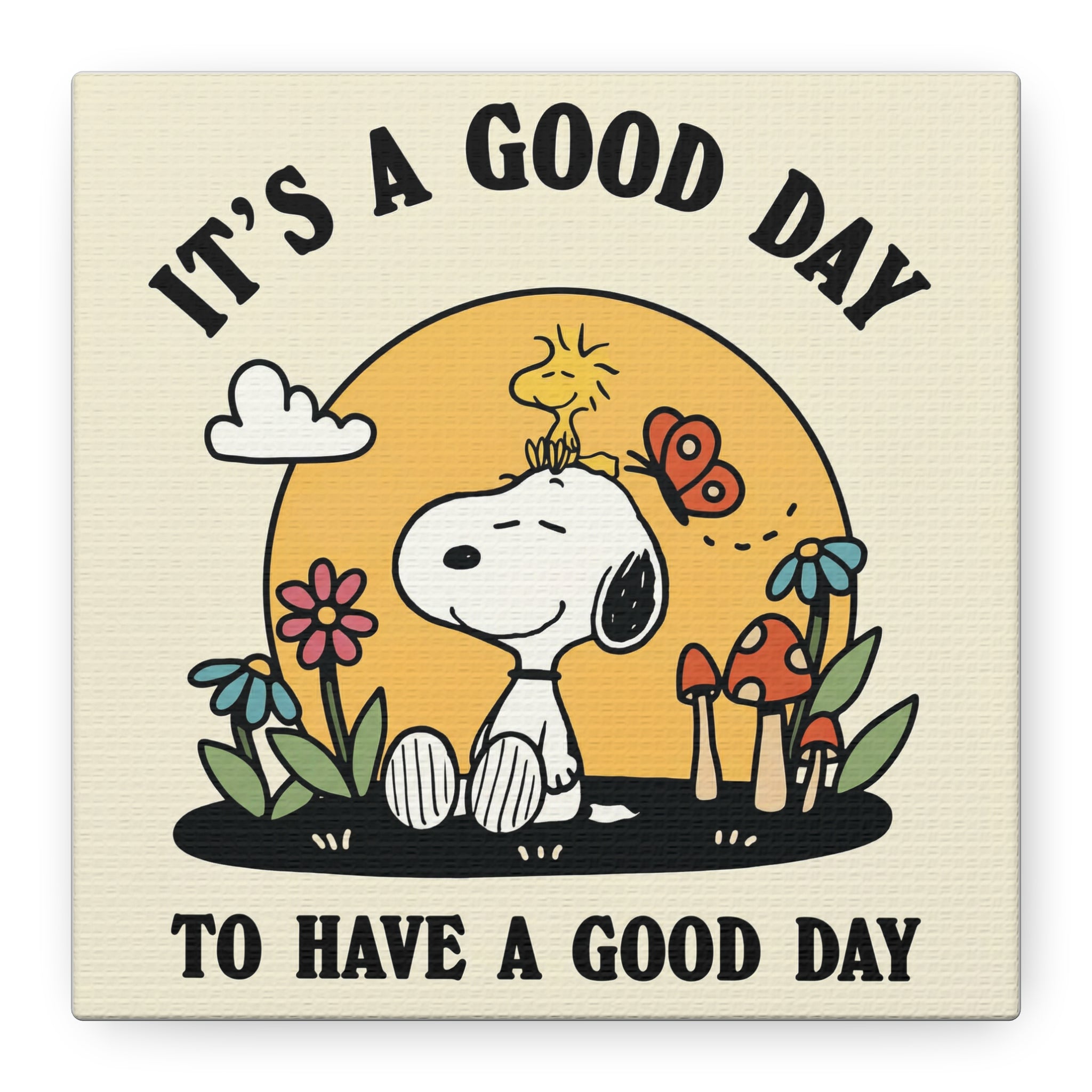 Snoopy Woodland Canvas