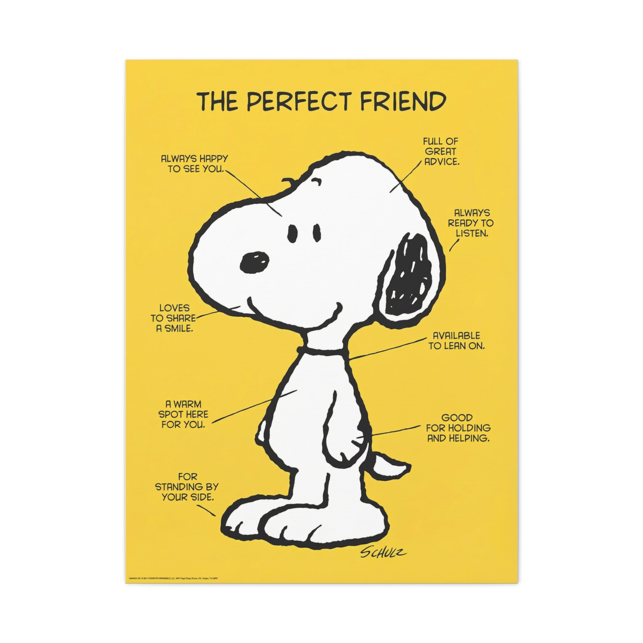 The Perfect Friend Canvas