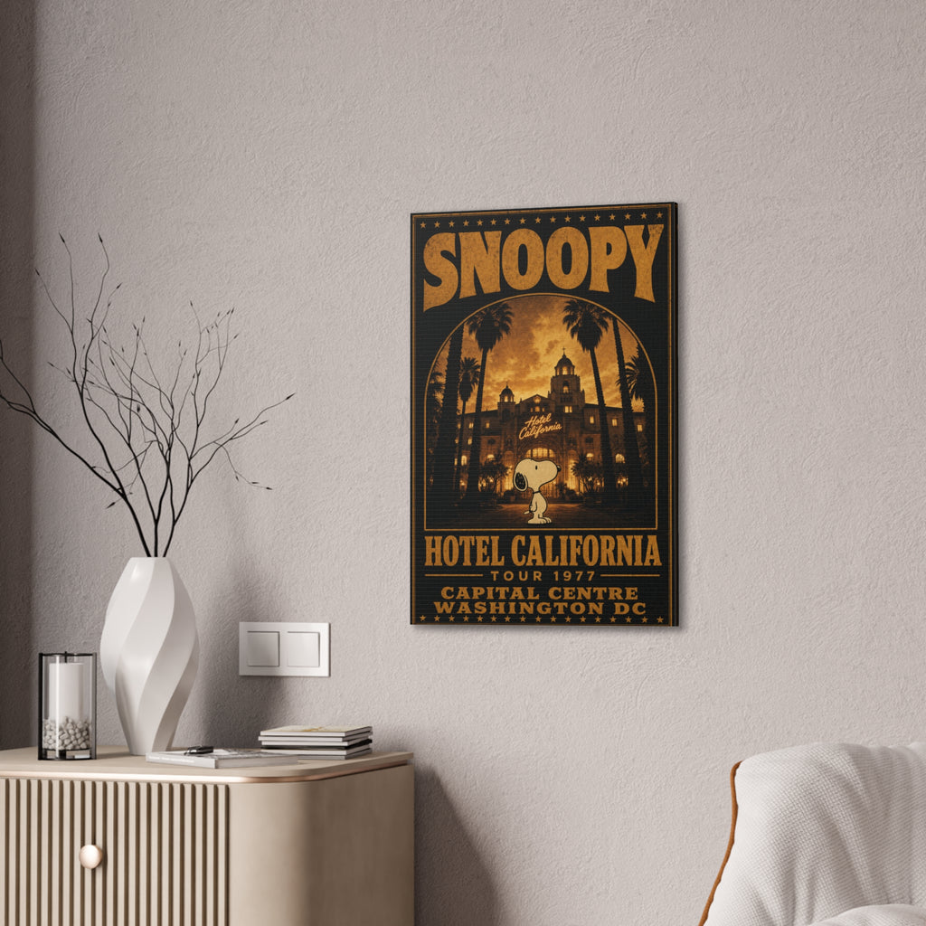 Hotel California Canvas