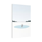 Snoopy Ice Rink Canvas