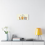 Snoopy Dancing Gang Canvas