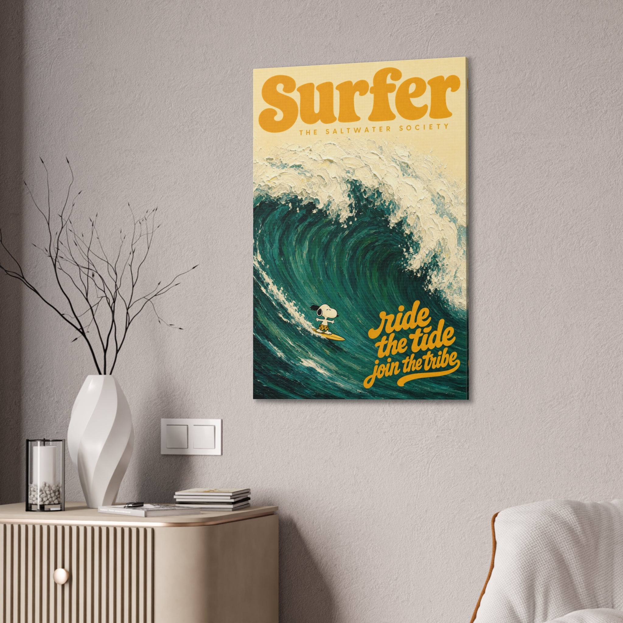 Ride The Tide Canvas