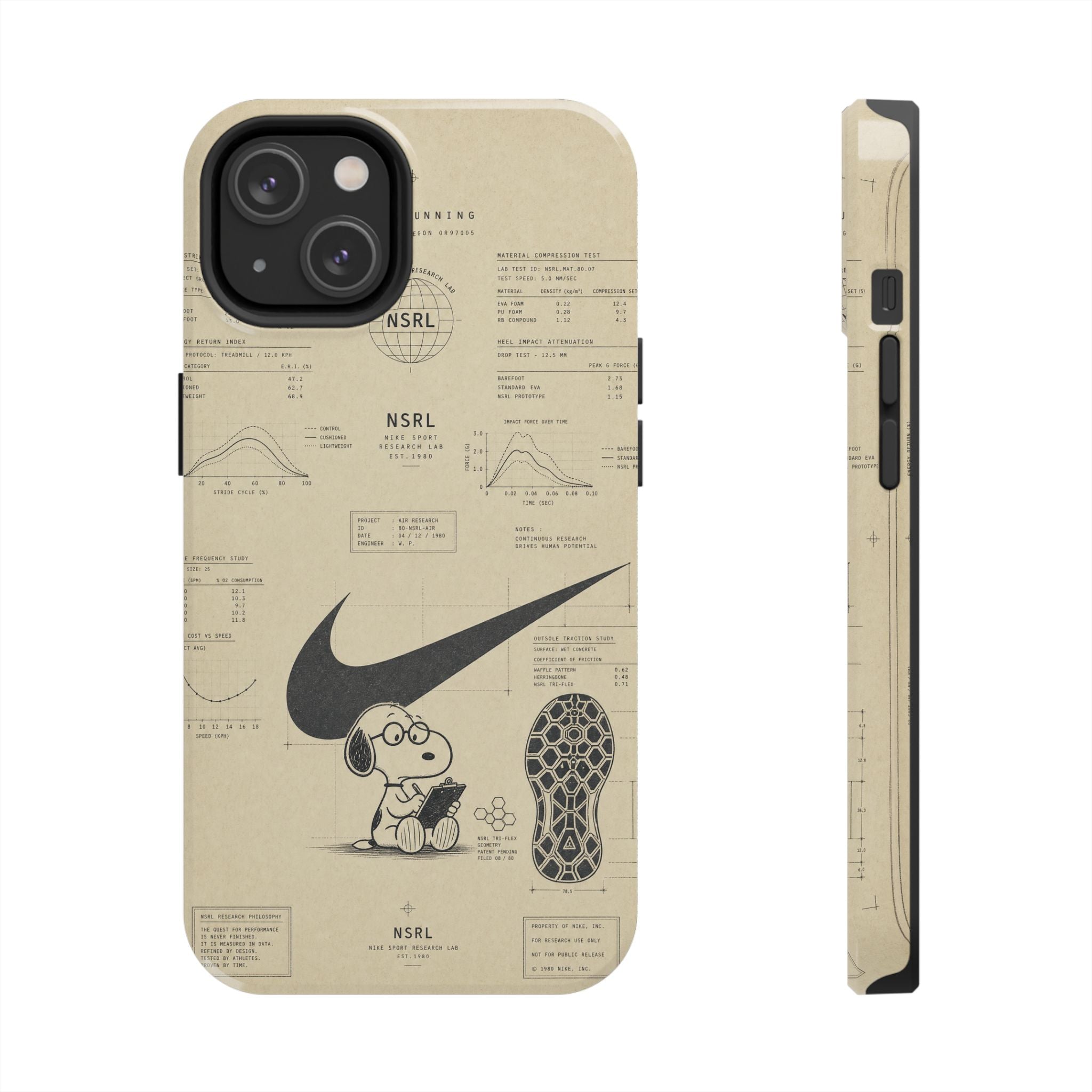 Graph Paper Phone Case