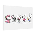 Snoopy Lineup Canvas