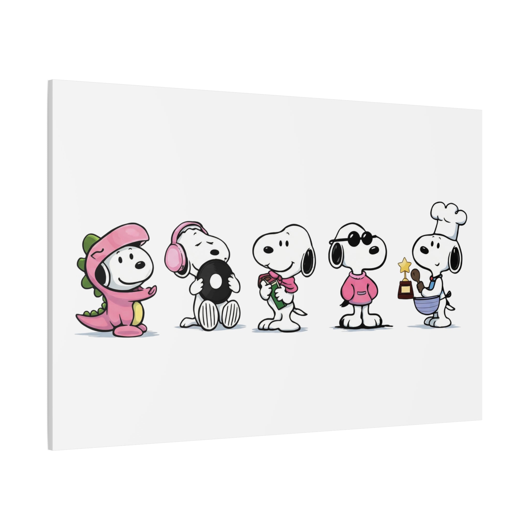 Snoopy Lineup Canvas