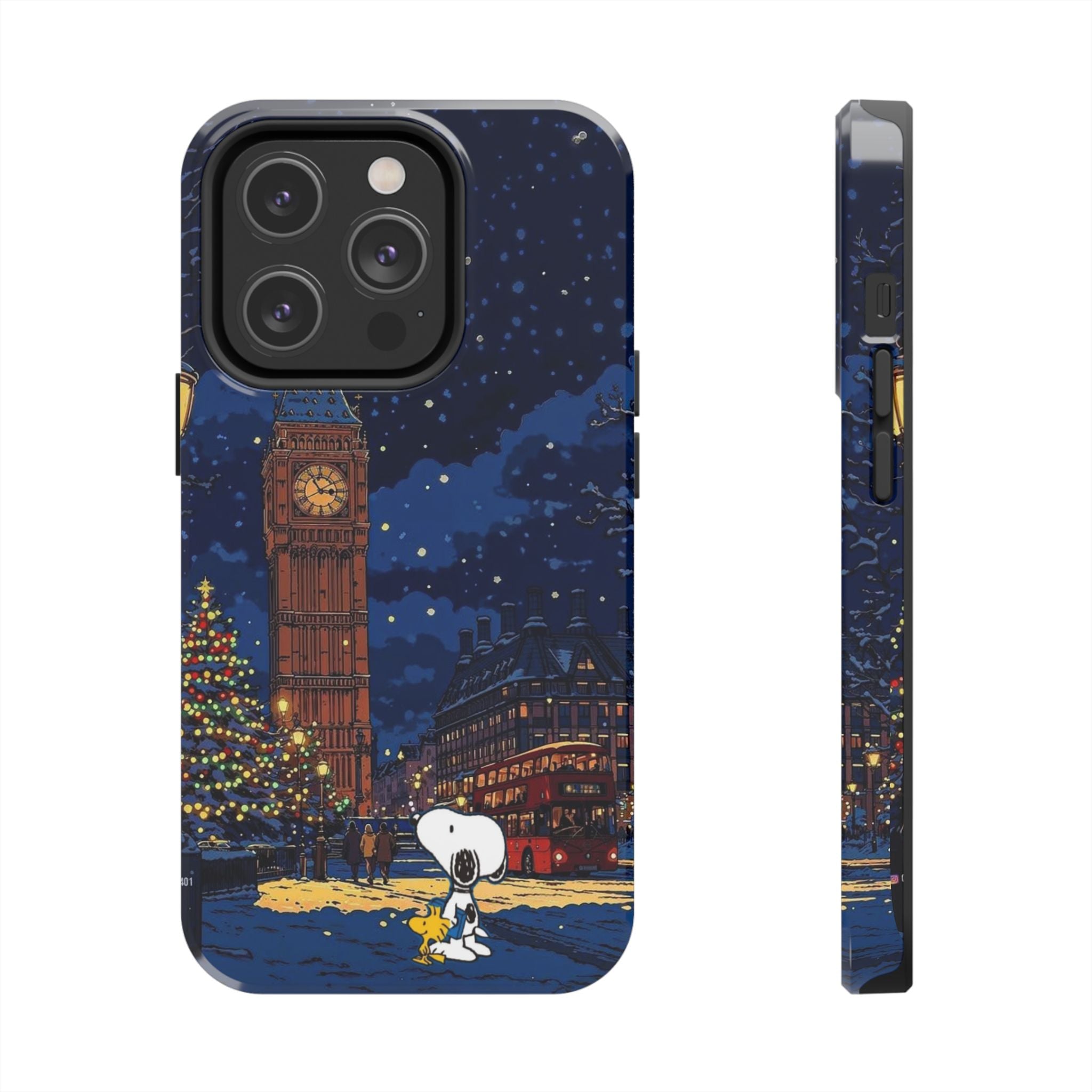 London Christmas Phone Case