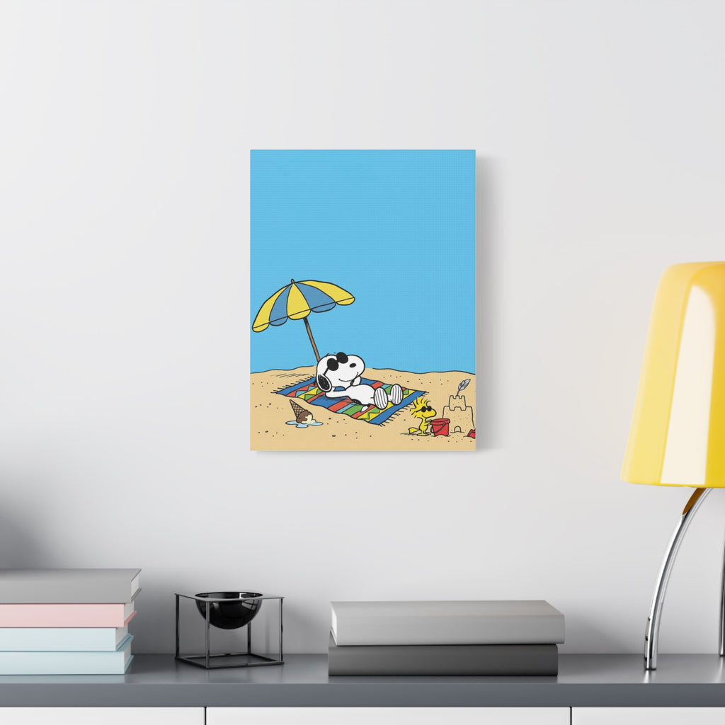 Beach Relaxation Canvas