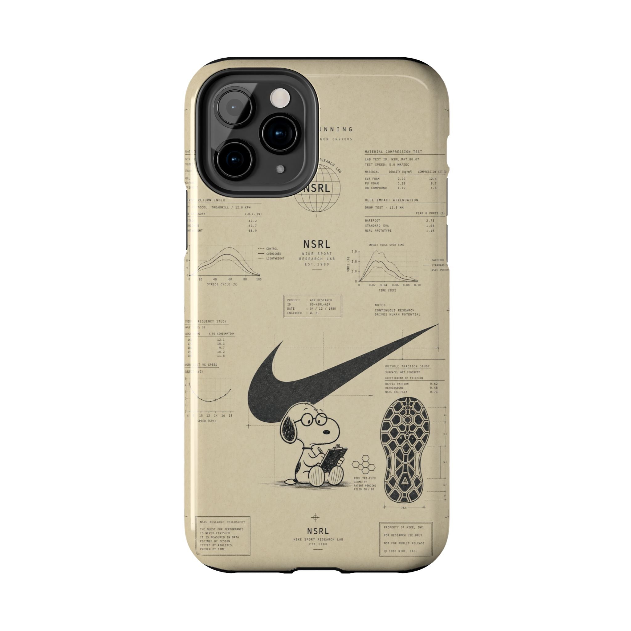 Graph Paper Phone Case