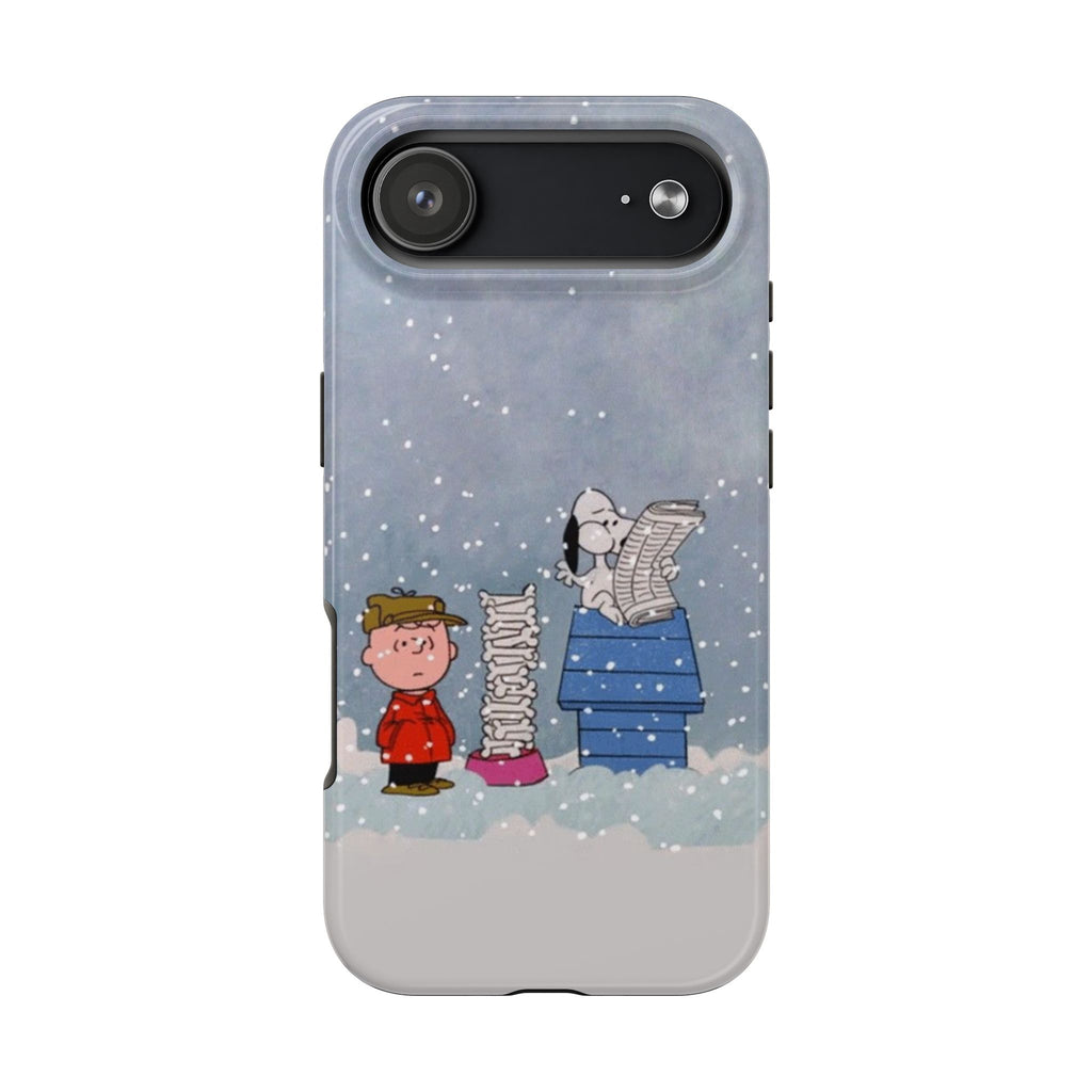 Snowy Reading Phone Case