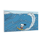 Surfing Snoopy Canvas