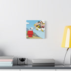 Snoopy Painting Reimagined Canvas