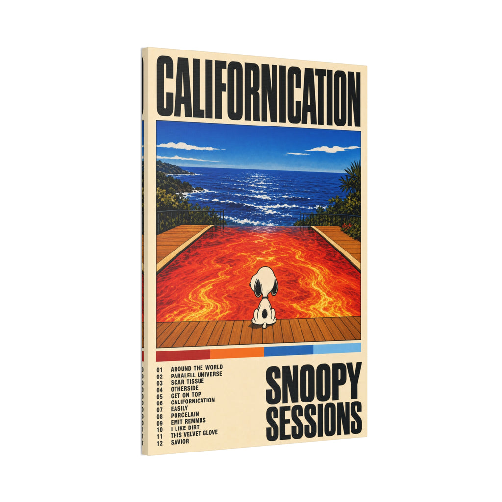 Californication Snoopy Sessions Canvas