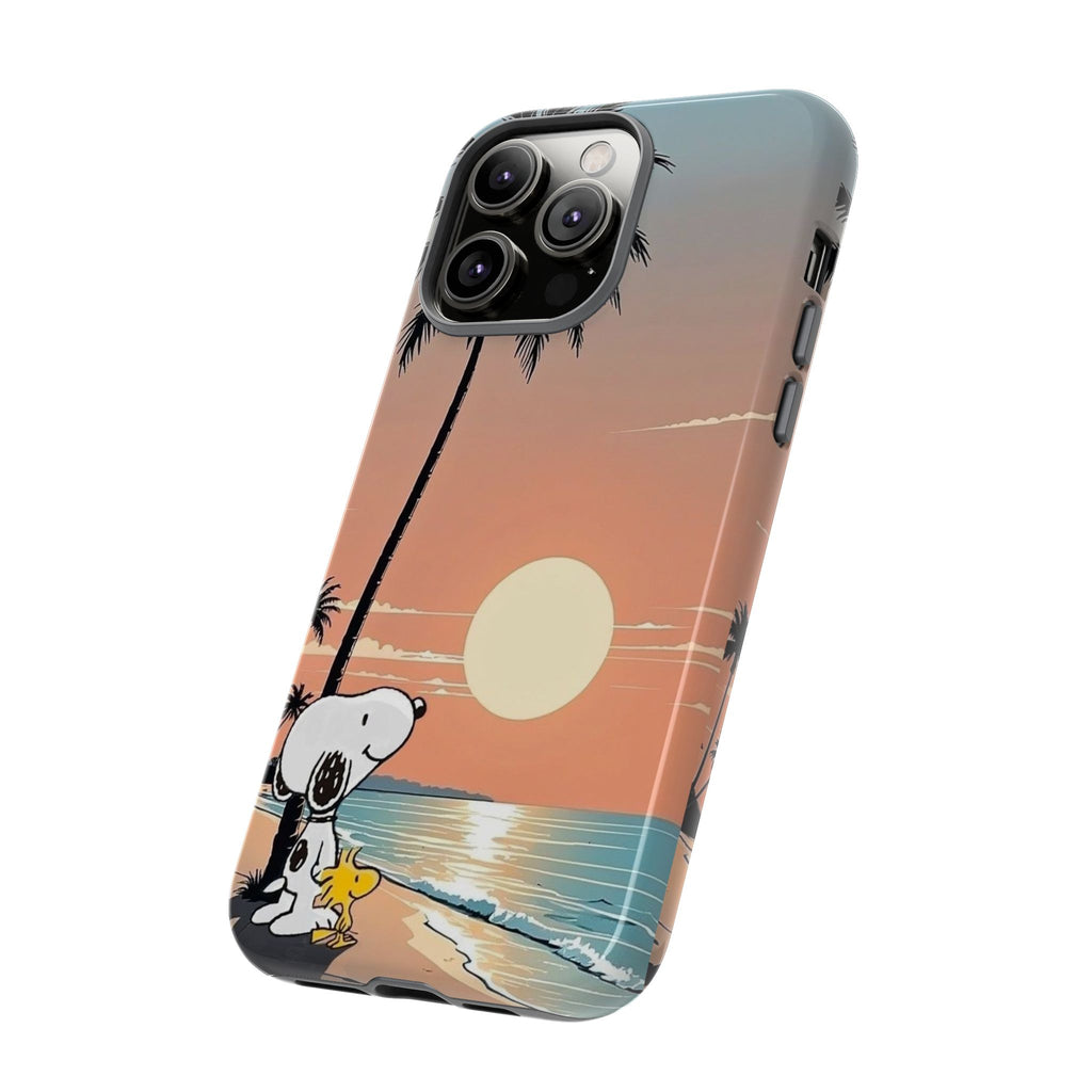 Snoopy Beach Sunset Phone Case