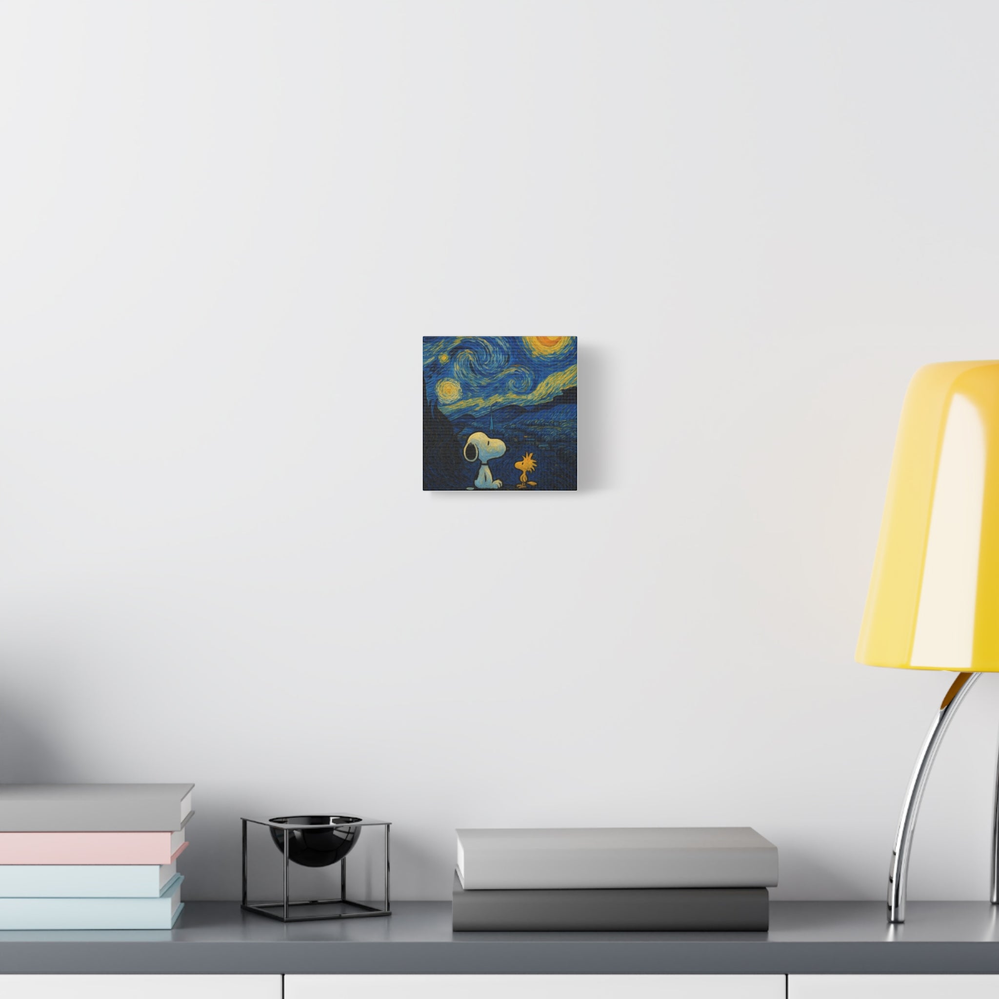 Starry Night Friends Canvas