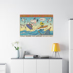 Shred It Surf Canvas