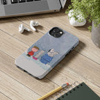 Snowy Reading Phone Case