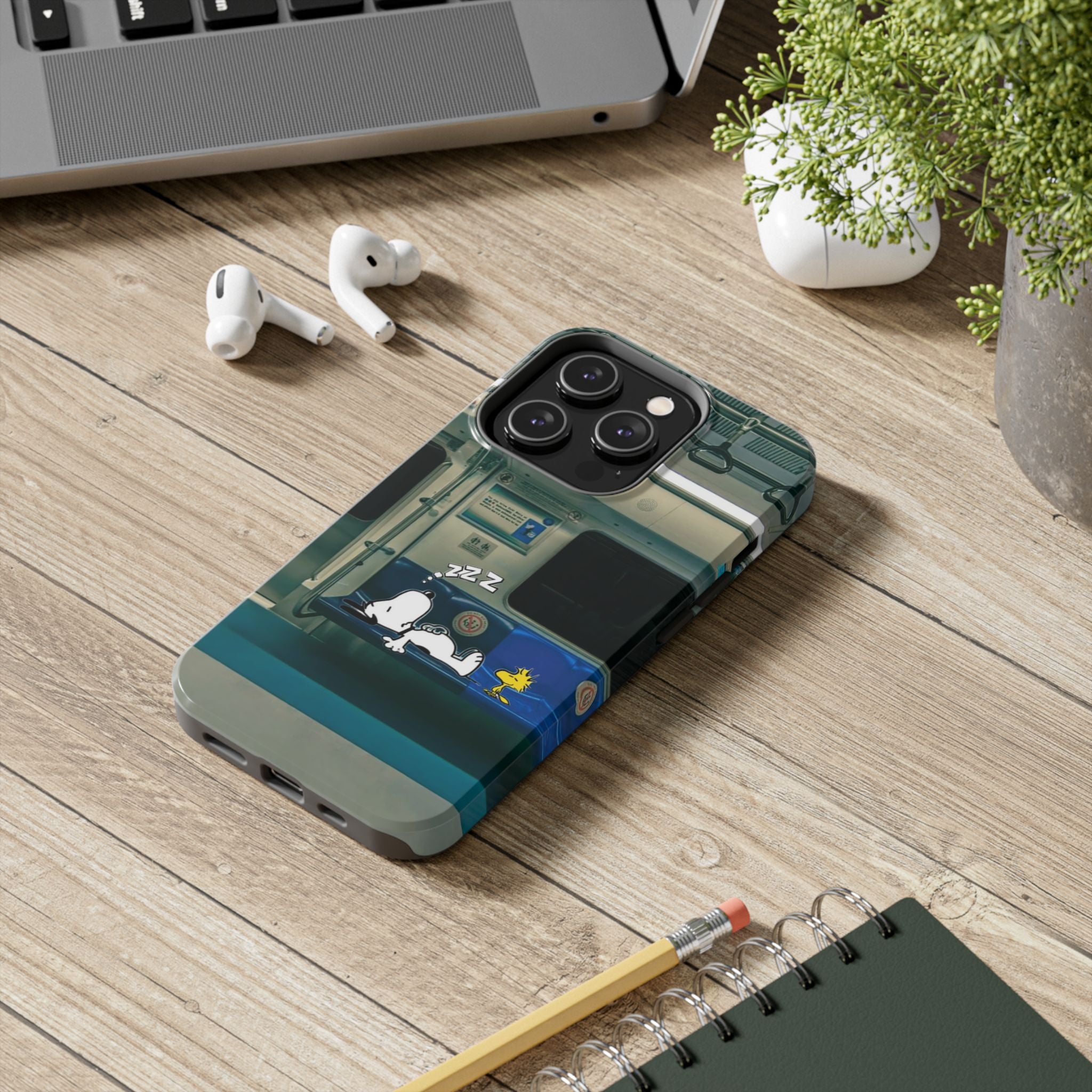 Subway Scene Phone Case