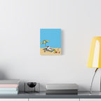 Beach Relaxation Canvas