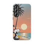 Snoopy Beach Sunset Phone Case