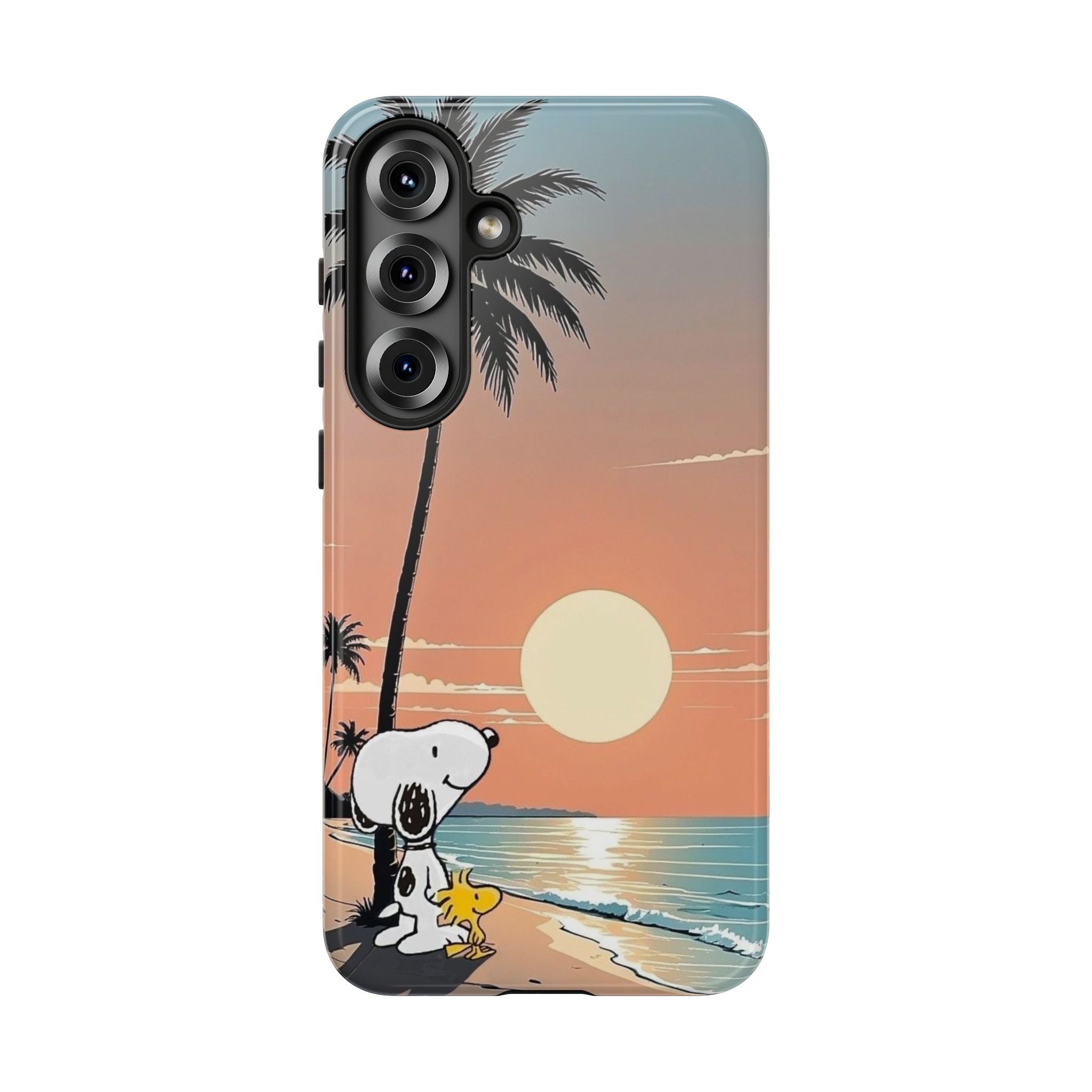 Snoopy Beach Sunset Phone Case