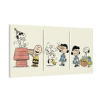 Peanuts Birthday Cake Canvas