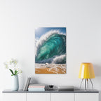 Snoopy Shore Wave Canvas