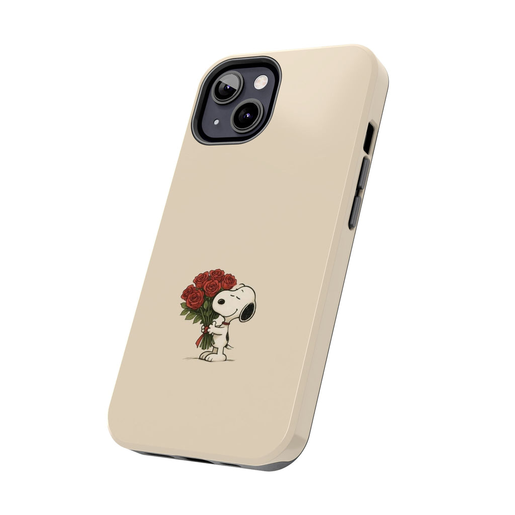 Snoopy Roses Phone Case