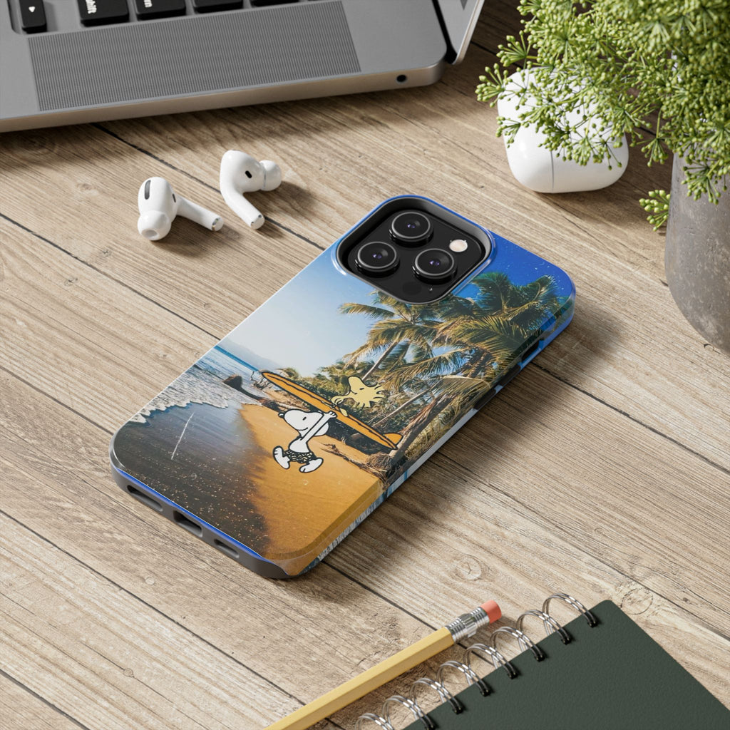 Surfing Beach Phone Case