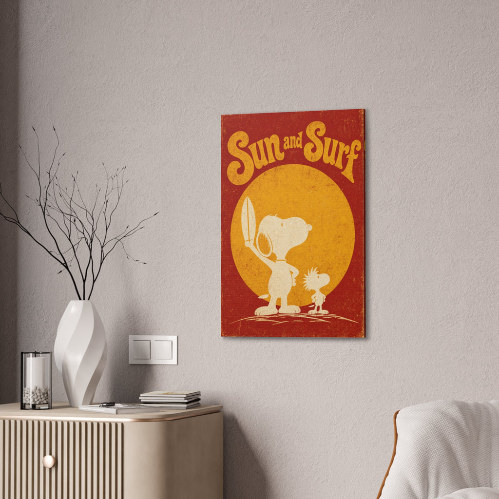 Sun And Surf Canvas